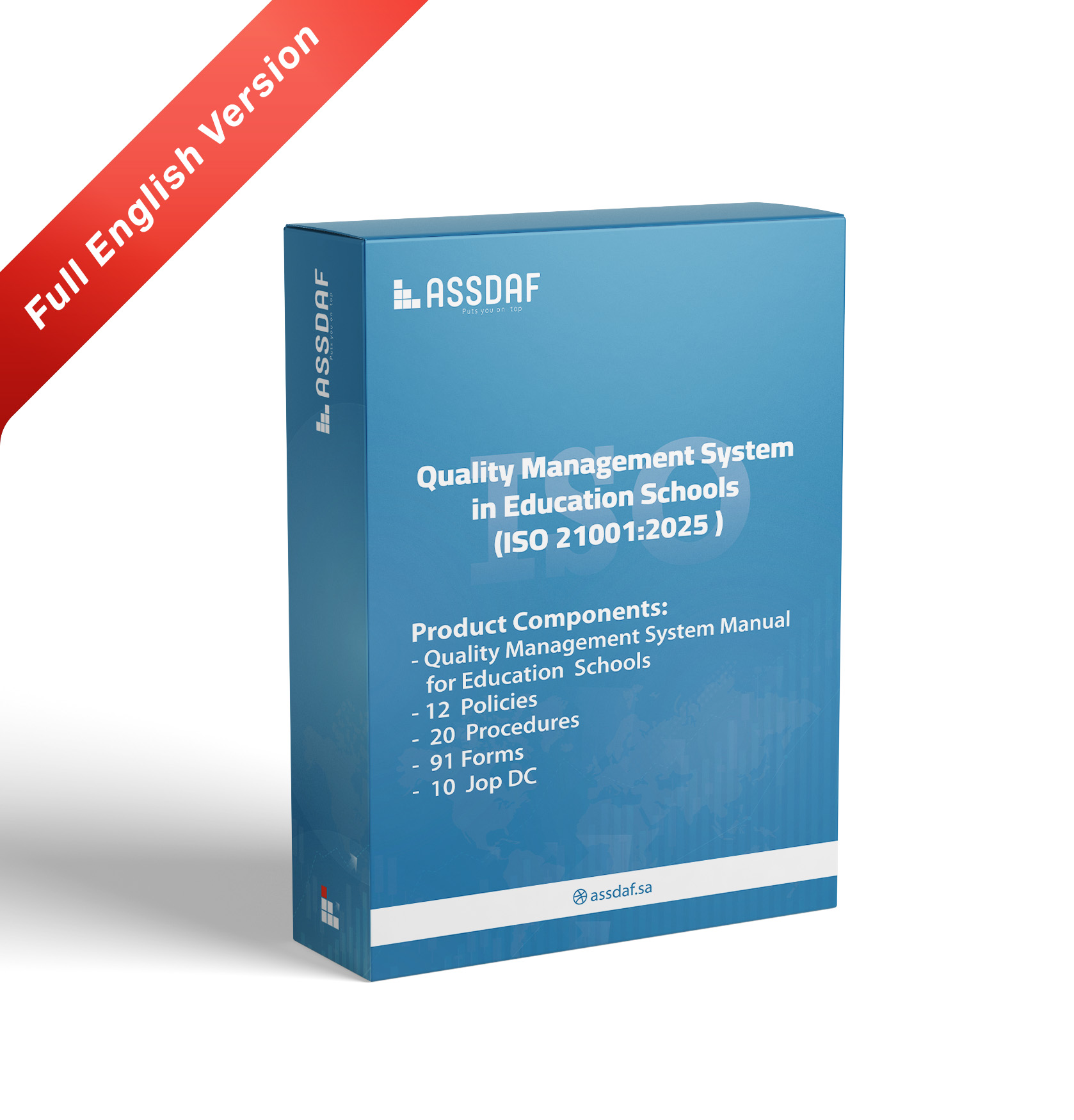 Quality Management System for Educational Institutions (Schools) QMS ISO 21001:2025